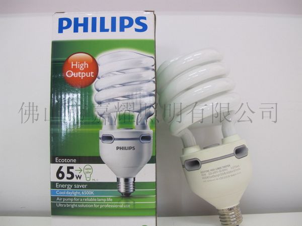 飞利浦65W节能灯 飞利浦65W螺旋节能灯价格 PHILIPS