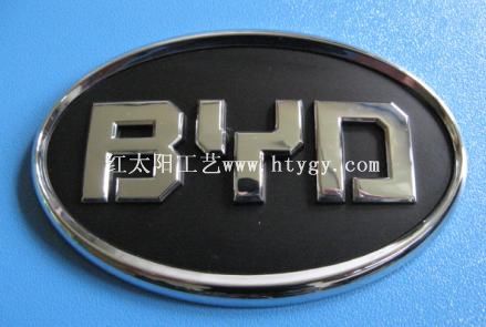 全國車友會NB-I型電鍍標(biāo)牌，專屬logo標(biāo)牌之家出品