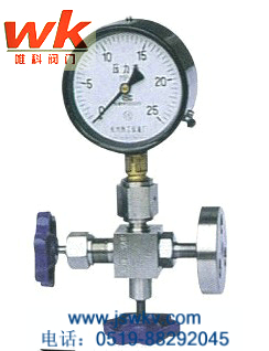 壓力表三通針型閥 J19W壓力表三通針型閥 江蘇唯科閥門針型閥