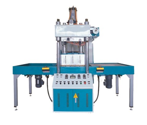 8KW自動(dòng)滑臺(tái)同步熔斷機(jī)，鄭州吸塑泡殼封口機(jī)，高周波熔斷模您的首選