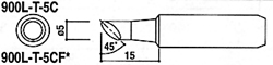 HAKKO白光烙铁头900L-T-5C烙铁咀