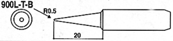 HAKKO白光烙铁头900L-T-B烙铁咀