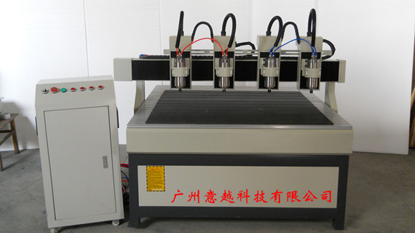 木工雕刻機1318一拖四廣告雕刻機石材雕刻機大型切割設備