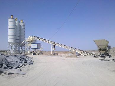 HLS90 Concrete Mixing Plant 0086