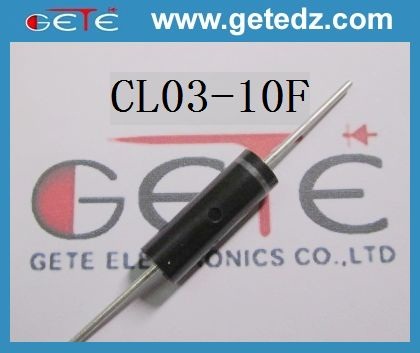 高压二极管 CL03-10F 高压硅堆 300mA 10kV