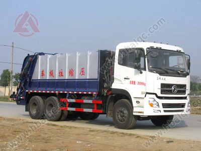 城市街道垃圾車 東風(fēng)天龍后雙橋壓縮式垃圾車 東風(fēng)天龍大型壓縮垃圾車