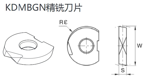 特价供应肯纳精铣刀片 模具通用