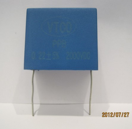 0.22UF2000V  吸收电容 VTCO