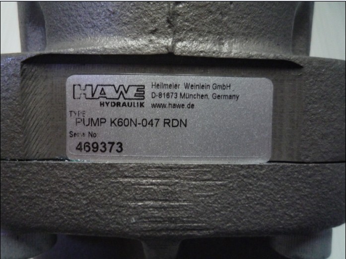 K60N-047RDN/PUMP SC 047 R現(xiàn)貨德國哈威泵