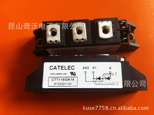 CATELEC西班牙 CTT116GK12B 原厂直销 可控硅模块