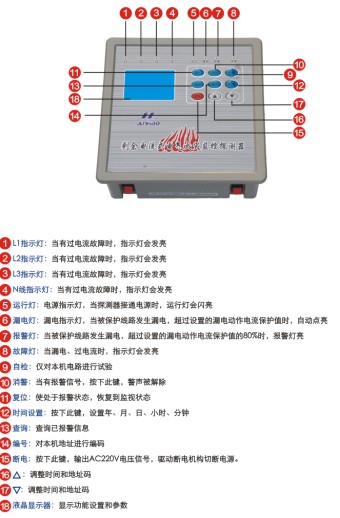 哈尔滨漏电火灾报警器