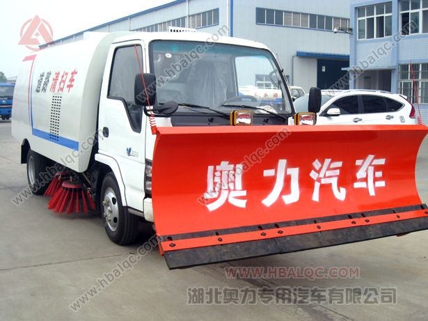 五十鈴多功能除雪掃路車(chē) 慶鈴五十鈴帶雪鏟掃路車(chē)