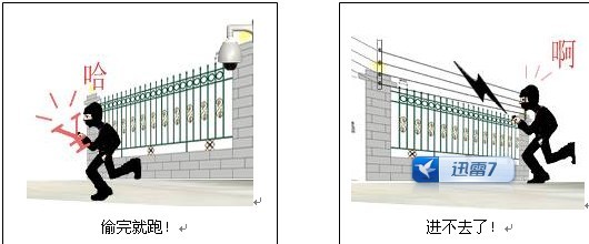 仓库防剪型电子围栏