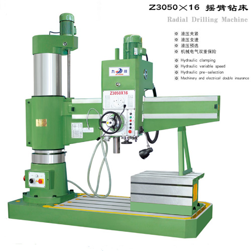 Z3050液压摇臂钻床厂家中捷液压钻床