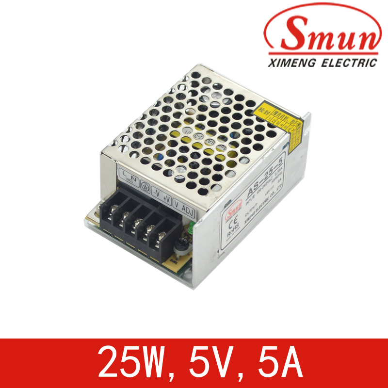 Smun/西盟单路输出25w5v开关电源