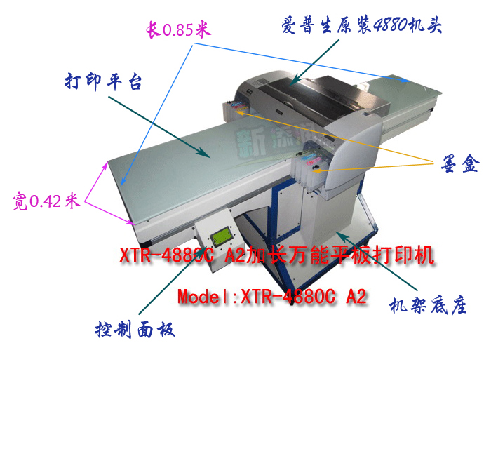 在瓷砖上打印图片的机器