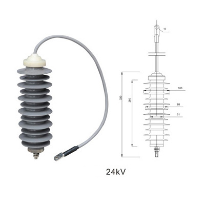 HY5WQ-51/134氧化锌避雷器