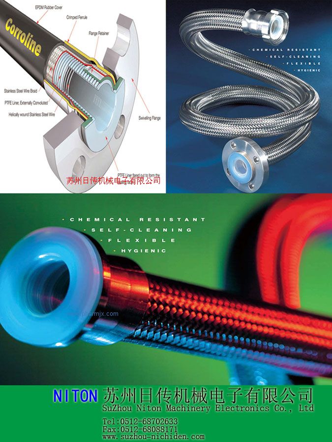 聚四氟乙烯(PTFE)内衬灵活喉管