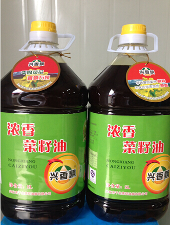 浓香菜籽油5L