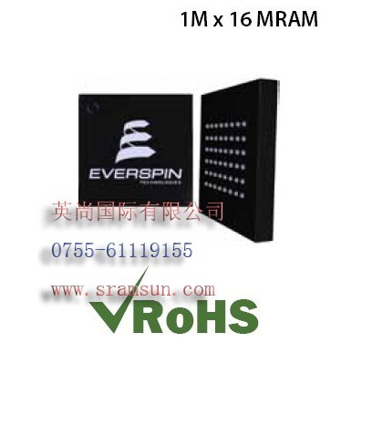 Everspin的非易失性随机存储器MRAM-MR256A08BC