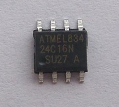 供应AT24C16、AT24C16AN，存储IC，可代烧程序