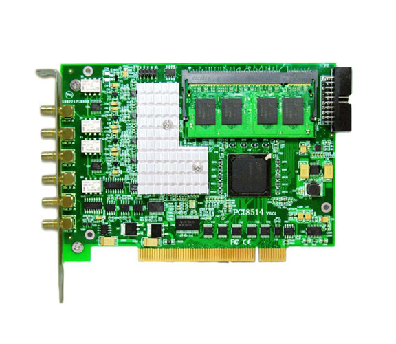 PCI8514 80MS/s 14位 4路同步模擬量輸入采集卡