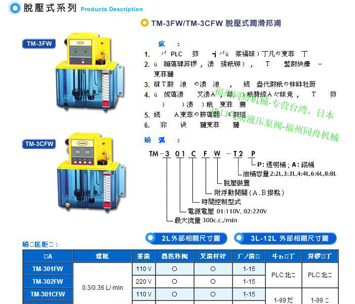 YUNG TIEN MACHINERY INDUSTRY注油機