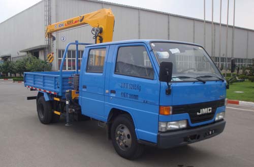 銀川市2噸藍(lán)牌江鈴隨車吊廠家18271513997