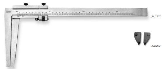 德国长爪游标卡尺