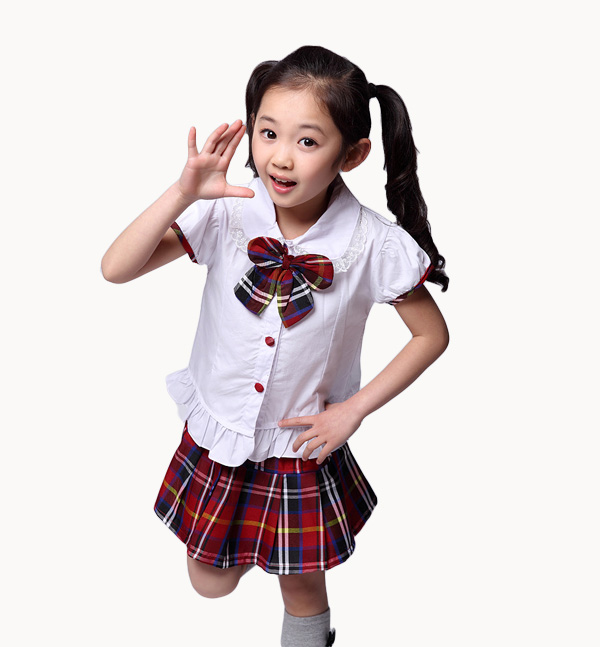 亿诚制服YCWH-002 夏季短袖衬衫款幼儿园服套装