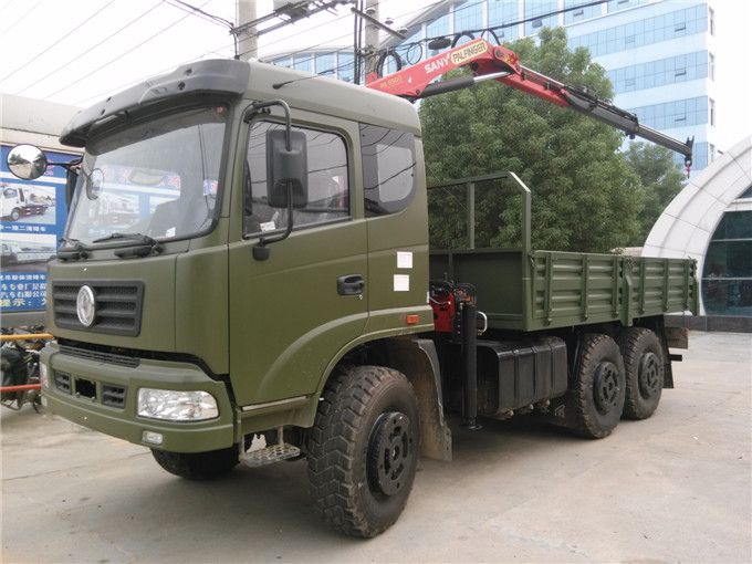 6驅(qū)隨車起重運(yùn)輸車，東風(fēng)六驅(qū)隨車吊