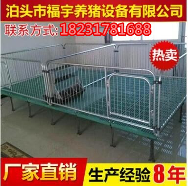 一件发货养猪设备母猪产床母猪限位栏保育床福临养猪设备厂