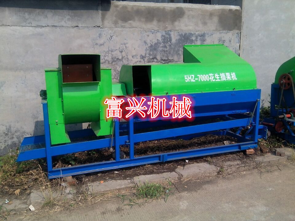 干濕兩用花生摘果機 富興自動裝袋干濕摘果機 山東小型花生剝殼機