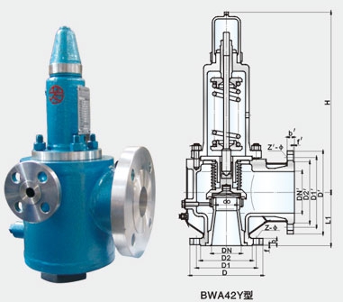 DTBWA42Y保温夹套波纹管背压平衡式安全阀