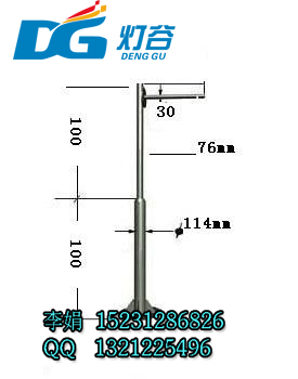保定监控杆生产厂家，保定监控立杆厂家批发，2017新款监控杆报价