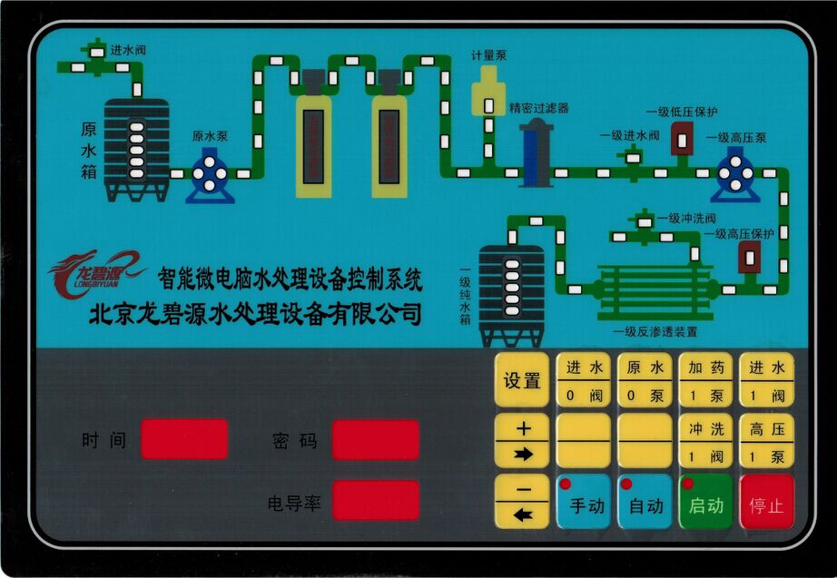 智能微電腦水處理設(shè)備控制系統(tǒng)