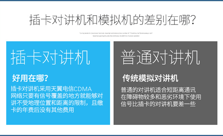 北斗卫通WT-M9 数字对讲机 PK 传统对讲机