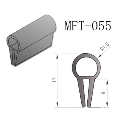 廠家熱銷電器密封條MFT-055黑色發(fā)泡EPDM密封條耐高溫耐腐蝕