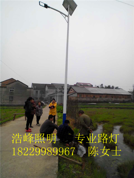 湖南益阳太阳能路灯批发价格LED路灯安装