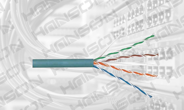 漢昇線纜 utp cat6六類非屏蔽雙絞線 網(wǎng)線