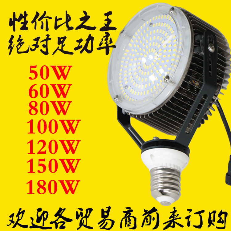 大功率路燈 80W 100W路燈 LED橫插路燈