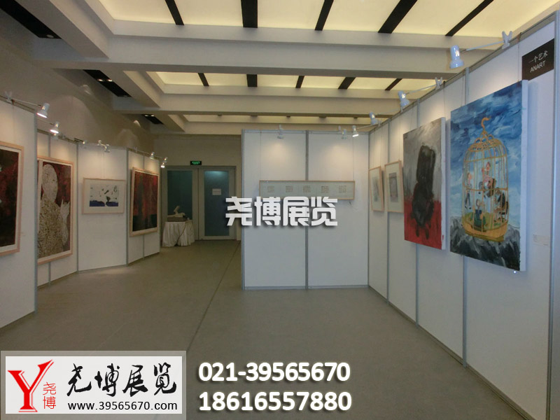 上海租画展展架的商家 画展布置商家