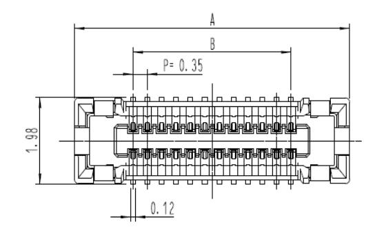 苏州手机连接器BM23PF0.8-36DS-0.35V(51)