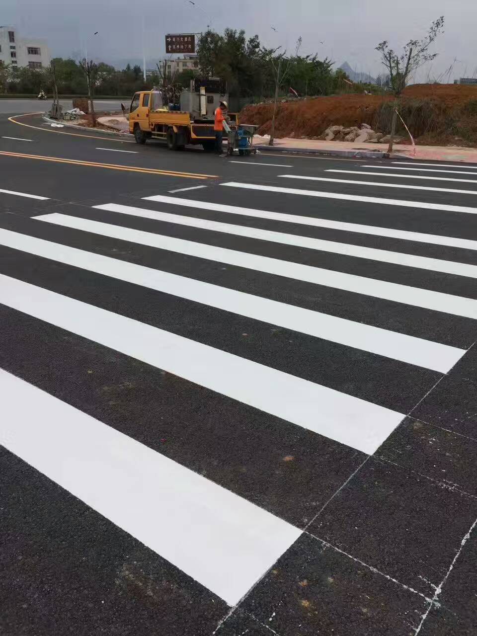 惠州厂家直销 停车场划线