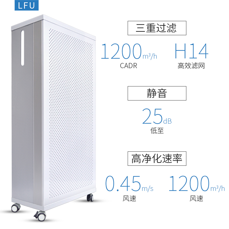 除二手烟网吧FFU空气净化器 洁立方学校FFU空气净化器定制