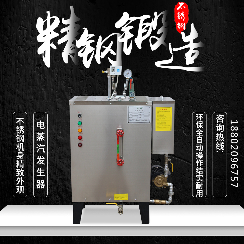  厂家直销小型蒸汽发生器9kw 全自动蒸汽锅炉