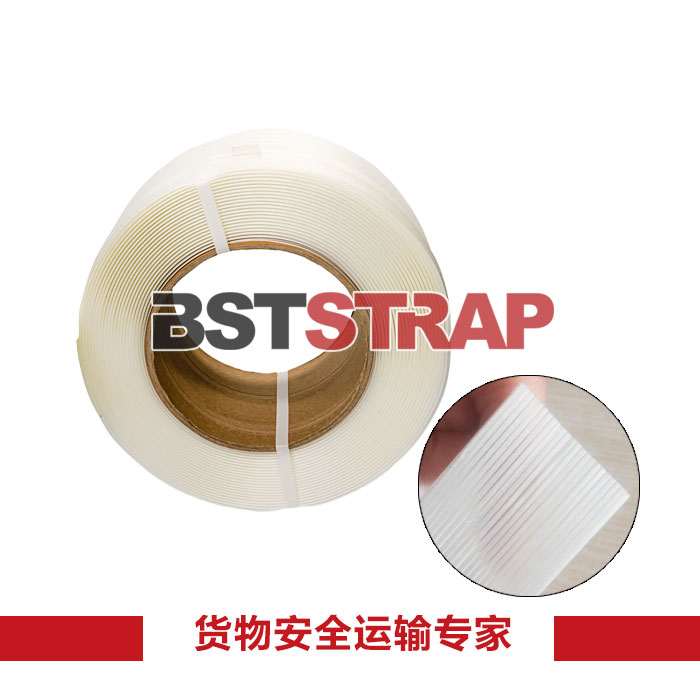  BSTSTRAP厂家直销 19mm专业物流运输聚酯纤维柔性复合打包带