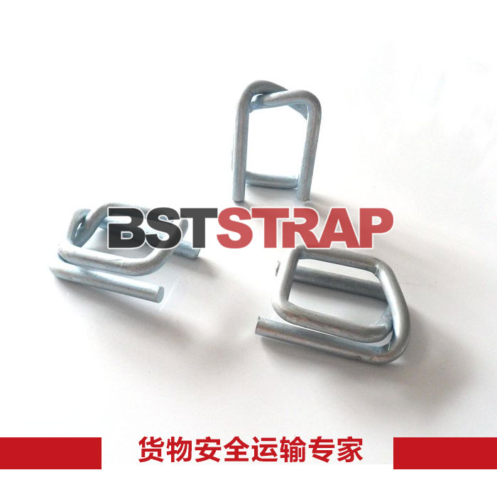 【BSTSTRAP】25mm 直销高品质 聚酯纤维打包扣 镀锌打包扣