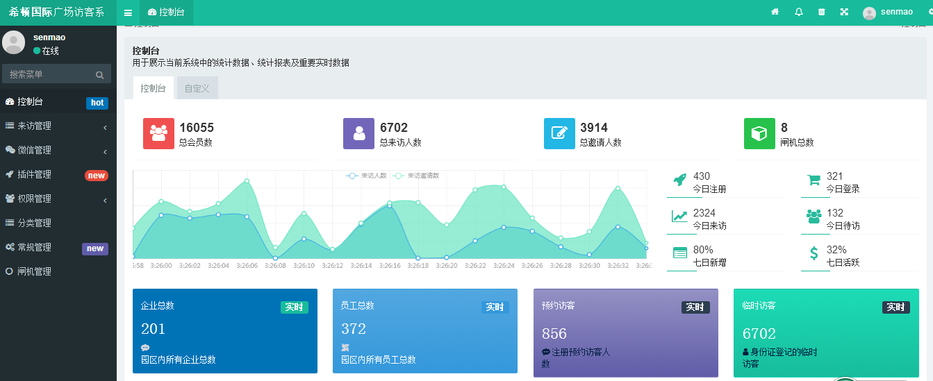 四川成都访客系统 企业访客管理