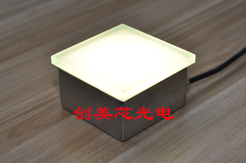  LED玻璃砖_LED广场地砖灯_LED发光玻璃砖